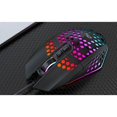 thumbnail image 1 of X801 hole wire game mouse RGB luminous computer sport USB mouse black, 1 of 5