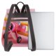 thumbnail image 3 of Disketp Colorful Cartoon Biplane Mochila de Cuero para Mujer, Bolso de Espalda Antirrobo con Estilo para Viaje, Trabajo y Uso Diario, 3 of 4