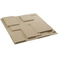 thumbnail image 6 of Ekena Millwork 19 5/8"W x 19 5/8"H Gomez EnduraWall Decorative 3D Wall Panel, UltraCover Satin Smokey Beige (12-Pack for 32.04 Sq. Ft.), 6 of 6