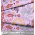 thumbnail image 2 of Soimoi polyester Crepe Fabric Fruits,Spices & Leaves Print Sewing Fabric Yard 52 Inch Wide, 2 of 3