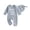 Light Blue, variant on CAICJ98 Baby Boy Fall Winter Clothes Newborn Dad's Little Dude/Mama's Little Man Matching Outfits Long Sleeve Ribbed Knit Striped Romper Bodysuit with Hat,Size 6-9 Months