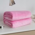 thumbnail image 6 of WOHAPY Upgrade Solid Fleece Blanket, Super Soft Warm Flannel Throw Rug, All-Season Sofa Bedding Portable Blanket M, 6 of 8
