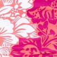 thumbnail image 4 of LAUREN RALPH LAUREN Women's Pink Printed Underwire Ruched Adjustable Square Neck Tankini Swimsuit Top 16W, 4 of 4