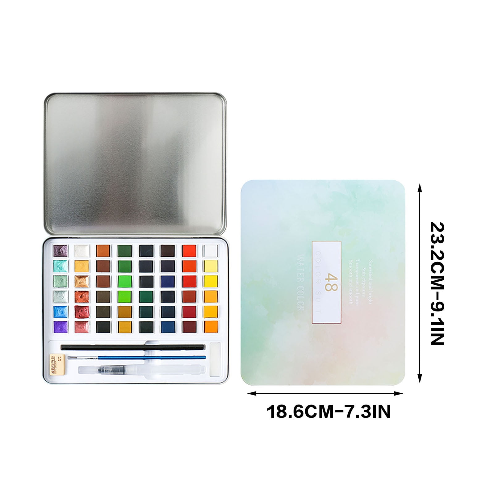 Dengmore MeiLiang Watercolor Paint Set Watercolor Set Solid Watercolor Paint Set Pearle Watercolor Nail Art Watercolor Painting