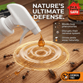 thumbnail image 4 of Nature's Dome Cedarwood Pest Control Spray – Eco-Friendly Lab Tested – 16 oz – Insect, Ant, Tick, Flea, Roach & Mosquito Repellent – Safe for Pets & Kids – 100% Natural – Indoor & Outdoor Use, 4 of 12