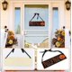 thumbnail image 1 of Taian rústico Halloween colgante de madera nuevo Festival fantasma calabaza esqueleto araña fiesta escena decoración decoraciones ShuxiuWang 8390611665746, 1 of 1