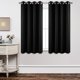 thumbnail image 1 of Juego de cortinas opacas Joydeco, 160 x 160 cm, 2 paneles, Therm, 1 of 8
