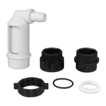 Water Softener Air Gap with 1/2-inch Barb Connector for Installation on a 1-1/2-inch Standpipe with ABS Trap Adapters (ET117-007, G-50BA, DLA-G)