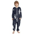 thumbnail image 2 of Vzayyk 4T-14Y Size Aviliable Cozy One-Piece Footless Sleeper Pajama Ghosts, 2 of 8