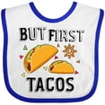 thumbnail image 3 of Inktastic But First Tacos Boys or Girls Baby Bib, 3 of 4