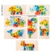 thumbnail image 4 of Rompecabezas 3D Mejora la coordinación de los ojos de la mano Forma Juguetes de aprendizaje Paquete de 7 para niños, 4 of 8