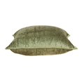 thumbnail image 3 of Parkland Collection PILE11178P Housse de Coussin Carrée Pilas Olive Transitionnelle avec Insert en Poly - 20 x 20 x 7 Po., 3 of 6