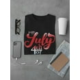 thumbnail image 3 of Happy July 4Th Of Independence T-Shirt Men -Image by Shutterstock, Male Medium, 3 of 4