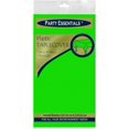 thumbnail image 2 of Party Essentials Heavy Duty Plastic Table Cover, 54 x 108", Neon Green, 2 of 4