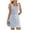 Blue, variant on Striped Tank Dresses for Women Summer Casual Drawstring Waist Sleeveless Mini Dresses Beach Cover Up Sundresses Blue, M