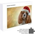 thumbnail image 5 of Dreamtimes Jigsaw Puzzles Artwork Gift for Adults Teens Cavalier King Charles Spaniel Wear Christmas Hat Wooden Puzzle Games, 1000 Pieces, 5 of 6