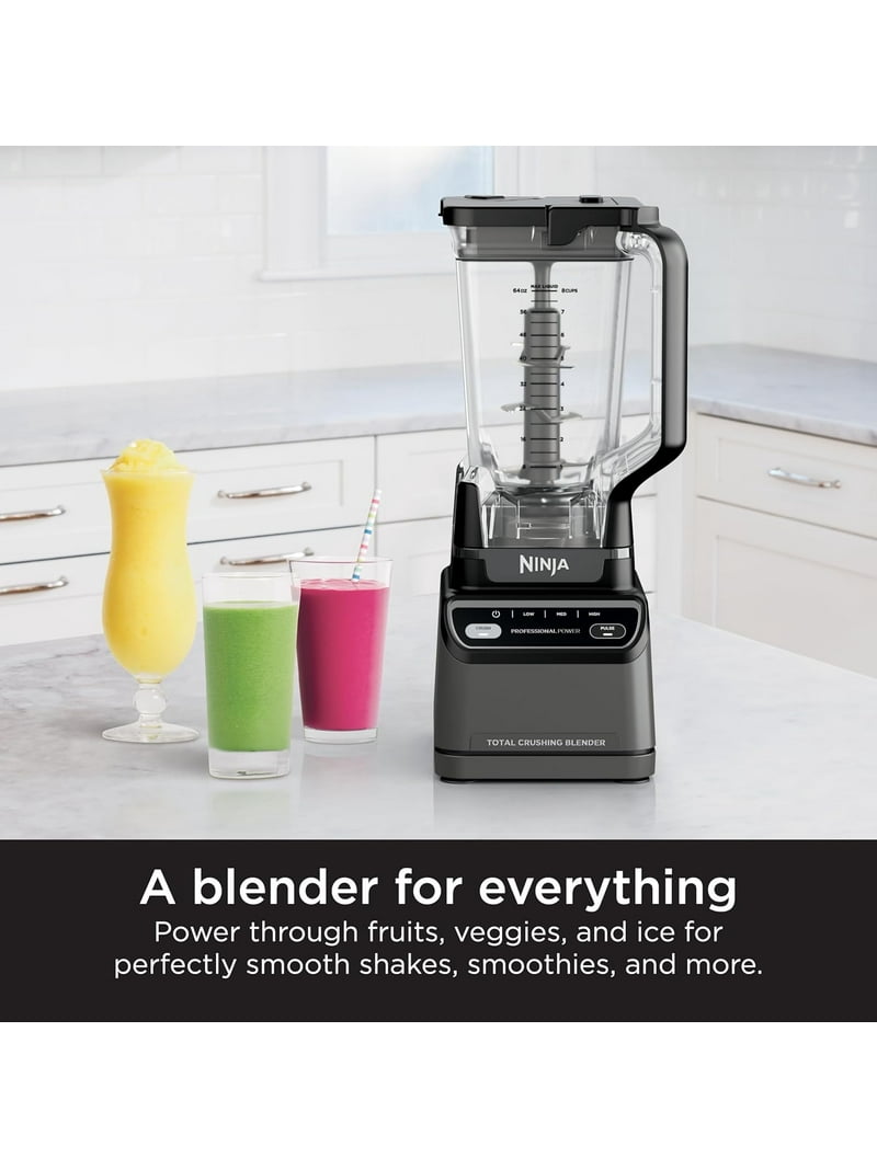 Ninja, Professional Blender, 1200 Watts, Dark Grey - Walmart.com