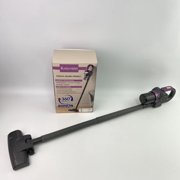 Koiyvniet Electric vacuum cleaners,Swivel Cordless Sweeper,Floor Cordless Sweeper, Cordless Electric Sweeper Rechargeable Cordless Sweeper, 360 Direction