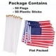 Small American Flags on Stick