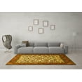 thumbnail image 3 of Ahgly Company Indoor Rectangle Persian Yellow Traditional Area Rugs, 2' x 3', 3 of 4