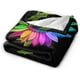 thumbnail image 2 of Manta de microfibra ultra suave con diseño de girasol para sofá, manta de franela ligera, suave, cálida y acogedora para sofá cama, sala de estar, 50 x 60 pulgadas, 2 of 7
