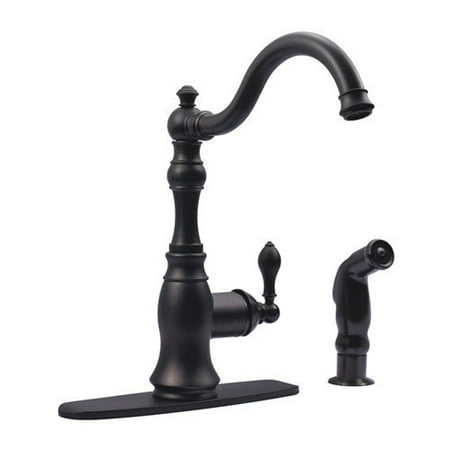 Kingston Brass American Classic Gourmetier Single Handle Kitchen Faucet Kingston Brass American Classic Gourmetier Single Handle Kitchen Faucet