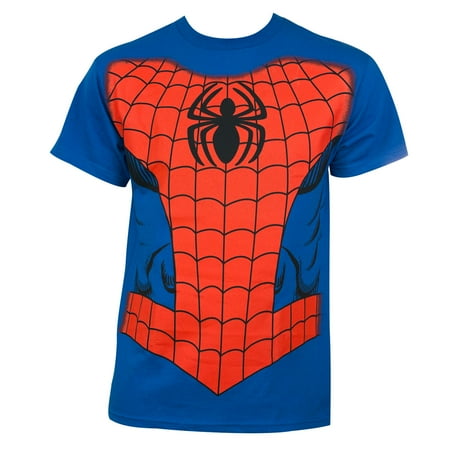 Marvel Spider-Man Spidey Costume Jumbo Men's Graphic Tee