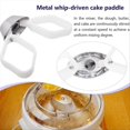 thumbnail image 4 of 2 Pack Cookie Paddles for Mixer with Metal Whip Drive, 4 of 4