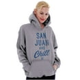 thumbnail image 3 of San Juan Puerto Rico Chill Vintage Hoodie Sweatshirt Women Men Brisco Brands S, 3 of 5