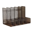 thumbnail image 3 of figatia Mesh File Holder File Organizer 5 Layer Document Rack Desktop Storage Rack Paper Folder Organizers for School Office, 3 of 8