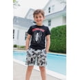 thumbnail image 4 of Marvel Spider-Man Venom Big Boys French Terry 3 Pack Shorts Toddler to Big Kid, 4 of 5
