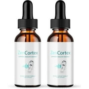 (2 Pack) Zencortex Drops, Zencortex Hearing Support Drops - Advanced Formula for Ear Health, Zencortex Drops, Zencortex 24, Maximum Strength Zen Cortex Reviews
