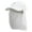 White, variant on Chicken Silhouette Embroidered Flap Hats - Khaki OSFM