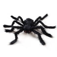 thumbnail image 1 of Araña falsa gigante realista para Halloween, arañas falsas peludas negras, decoraciones aterradoras para el hogar y el patio, 90cm, 1 of 5