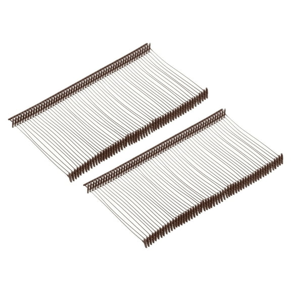 Uxcell Standard Tagging Fasteners,Plastic Regular,Standard Label Gun Price Tagging Barbs for Garment Price Tag Label Tagging Barbs 50mm/2 Inch,Pack of 2500 Brown