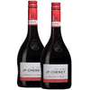 JP Chenet Cabernet Syrah Alcohol-Free Non-Alcoholic Red Wine, 750mL | 2 PACK