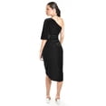 thumbnail image 3 of Vestido de terciopelo de un hombro Roman Fashion /Juvenil, 42723 (Negro) negro CH, 3 of 4