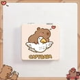 thumbnail image 3 of Cute Capybara Cosmetic Mirror Cartoon Double-Sided Folding Makeup Mirror Portable Mini Square High-definition Mirror Makeup Tools, 3 of 4
