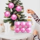 thumbnail image 4 of 6cm6pcs Matte Christmas Ball Plastic Christmas Ball Layout Christmas Tree Pendant, 4 of 5