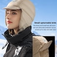 thumbnail image 4 of Gorro de invierno cálido con orejeras para mujer, gorro de invierno para exteriores, gorro de trampero cálido, gorro de invierno con orejeras MFZFUKR CPB-CJZ1191-3, 4 of 6