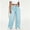 Light Blue, variant on Fengqque Womens Jeans Baggy Stretchy High Waisted Denim Wide Leg Trouser Pants Trendy Loose Jean Light Blue XXS