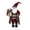 A, variant on PPKVUFD 12" Santa Claus, Christmas Figurine Figure Decor, Christmas Santa Claus Dolls Standing Santa Claus Figurine for Holiday Party Home Decoration