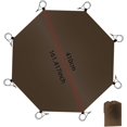 thumbnail image 2 of Footprint for WARLION Hot Tent, Ground Sheet Mat, Tent Floor, Waterproof Camping Tarp 6 Person Footprint, Eight-Sided Tent Groundsheet 5000mm Waterproof Ratings 13.45FT, 2 of 6