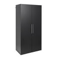 thumbnail image 5 of Prepac HangUps 36" Large Wooden Garage Storage Cabinet in Black, 5 of 13