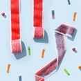 Fruit By The Foot Tie-Dye Variety Pack — 48 Single-Serve Rolls, With Olive White Bowl By OMA