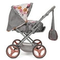 thumbnail image 4 of 509 Crew: Melange Flora - Kelly Deluxe Doll Pram - Matching Bag, Removable Carrycot, Large Canopy, Shopping Basket, Doll Accessory, Kids Toy, Ages 3+, 4 of 7