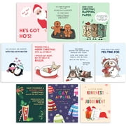 Christmas Cards Funny Sarcastic Holiday Greeting Cards (Pack of 10 Cards, Variety Pack ( 1 of each design ))
