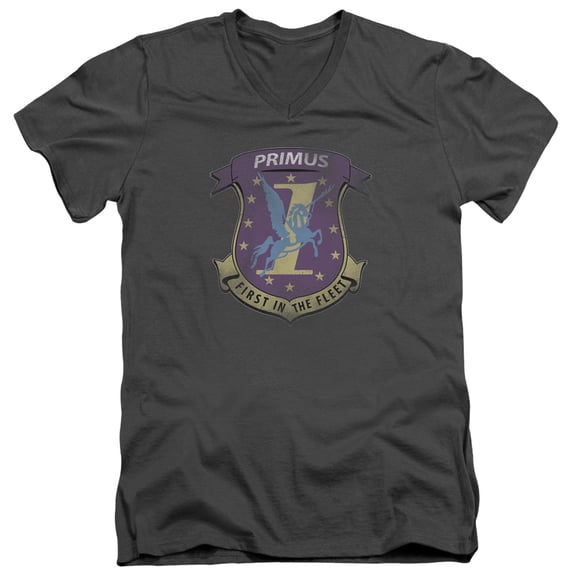 Bsg - Primas Badge - Slim Fit V Neck Shirt - Small