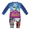 thumbnail image 5 of Aladdin Baby Onesie Romper Footless Infant Long Sleeve Jumpsuit for Boys Girls, 5 of 8
