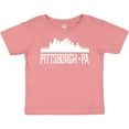 thumbnail image 3 of Inktastic Pittsburgh Pennsylvania Skyline PA Cities Boys or Girls Baby T-Shirt, 3 of 5